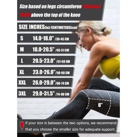   Rokesa Kniebandage, professionelle Schmerzlinderung mit Seitenstabilisatoren und Patella-Gel, Größe L (grau)