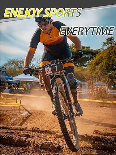 Rokesa Kniebandage, professionelle Schmerzlinderung mit Seitenstabilisatoren und Patella-Gel, Größe L (grau)