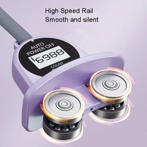 BLux Shaper Fitness Hula Hoop – mit Schwerkraftball (verstellbar 65–110 cm, violett)