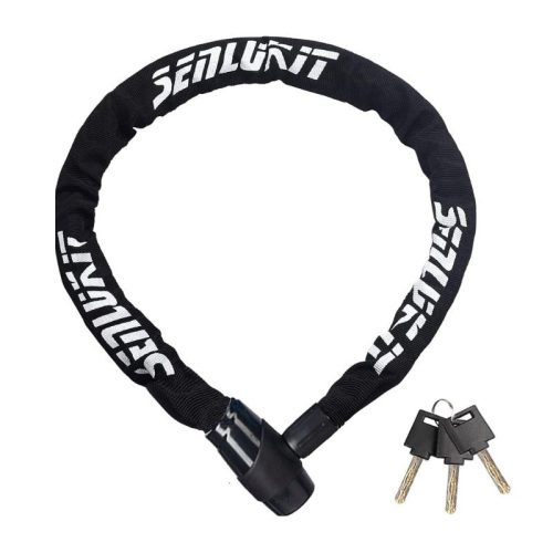 SenluKit Fahrradschloss, Level 5 Diebstahlsicherung mit Schlüssel - Schwarz