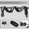 SenluKit Fahrradschloss, Level 5 Diebstahlsicherung mit Schlüssel - Schwarz