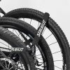 SenluKit Fahrradschloss, Level 5 Diebstahlsicherung mit Schlüssel - Schwarz