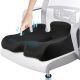 Benazcap Ergonomisches Memory Foam Sitzkissen Schwarz - Grau