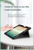 Gaoeein Tablet-Schutzhülle mit Touch-Tastatur und Hintergrundbeleuchtung
