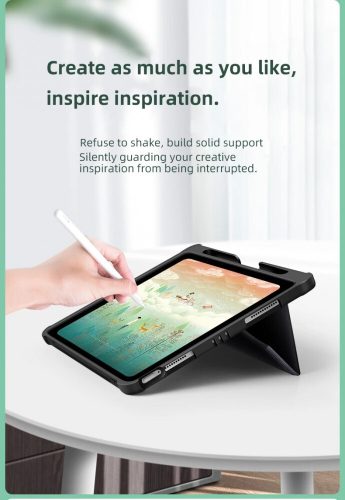 Gaoeein Tablet-Schutzhülle mit Touch-Tastatur und Hintergrundbeleuchtung