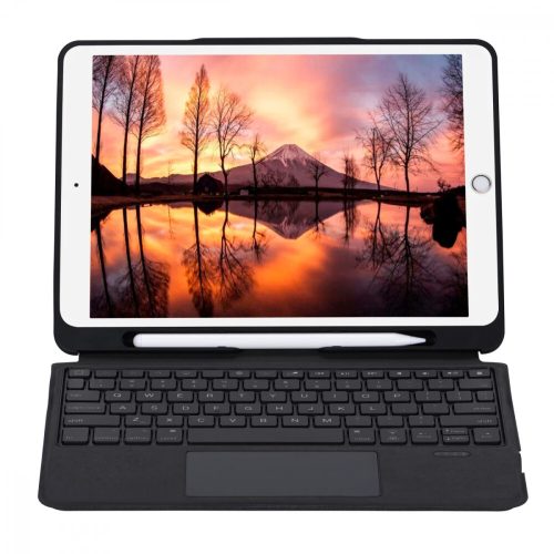 Gaoeein Tablet-Schutzhülle mit Touch-Tastatur und Hintergrundbeleuchtung