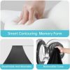 A-Pce verstellbares Memory Foam-Lendenstützkissen, Schwarz