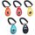 LZGOPE Hunde-Clicker-Set mit Handschlaufe, 5-teilig, Orange, Zitrone, Rot, Blau, Schwarz