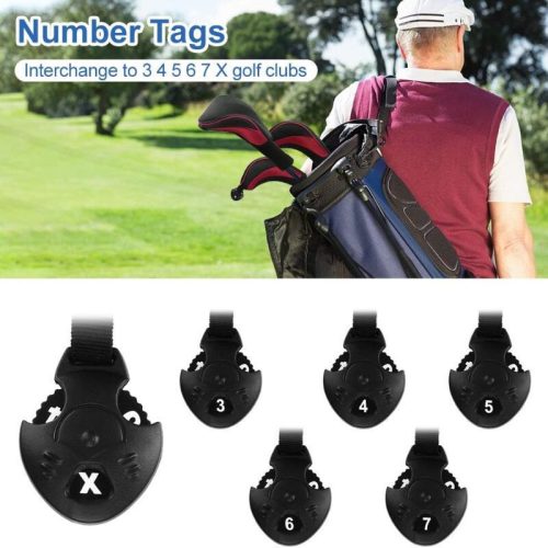 LZGOPE Golf-Schlägerkopfschutz Set – 3 Stück (Rot)