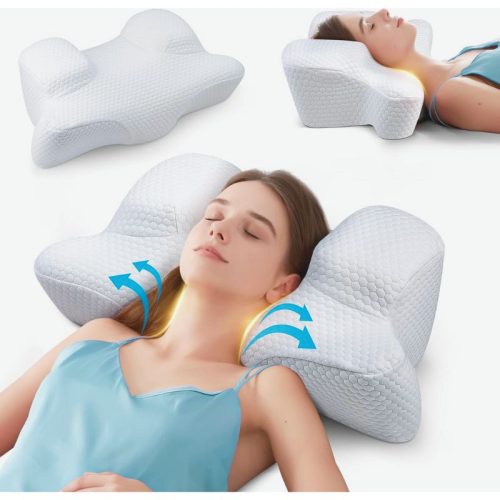 Benazcap Memory Foam Beauty Kissen - Weiß