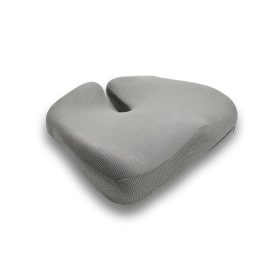 Benazcap Sitzkissen aus Memory-Schaum, extragroß, Grau