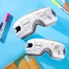 BLux gepolstertes Augenmassagegerät für Kinder-Astronauten – Vibrationsmassage, Wärmetherapie, Bluetooth-Musikfunktion