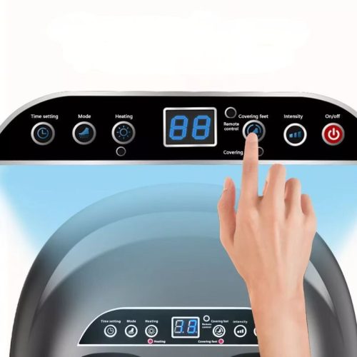BLux Intelligentes Fußmassagegerät – 6 Massagetechniken, 3Stärkestufen und Infrarotheizung