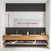 BLux 120 cm faltbare Badewanne für Erwachsene mit Aufschrift „Good Luck Bathtub“ – Wärmedämmend, Blau - Weiß
