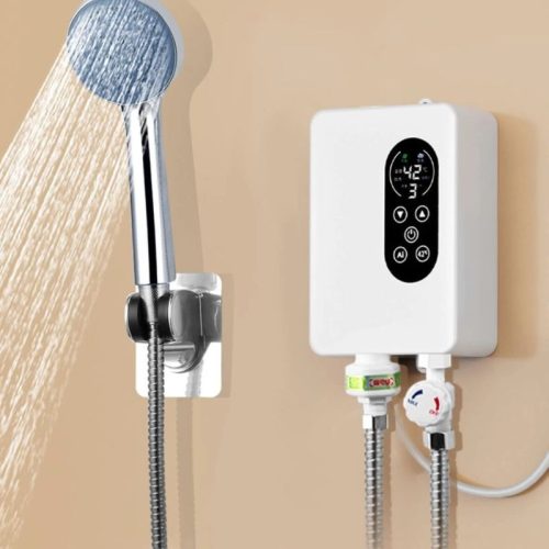 BLux elektrischer Durchlauferhitzer, Mini weiß