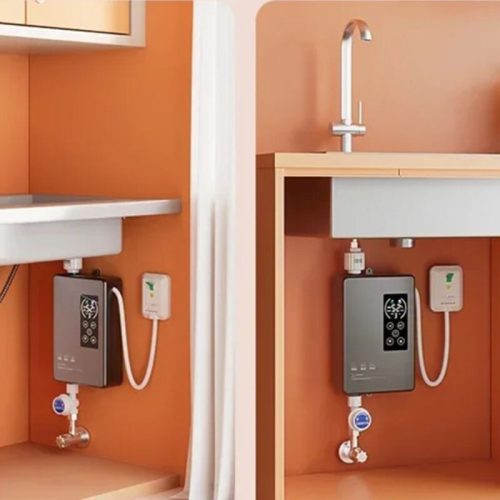 BLux elektrischer Durchlauferhitzer, Mini weiß
