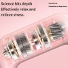BLux tragbares, vibrierendes, straffendes Handmassagegerät, Lila