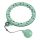 BLux Shaper Fitness Hula Hoop – mit Schwerkraftball (verstellbar 65–110 cm, grün)