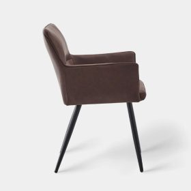 Ebern Esszimmerstühle 2er-Set, braun