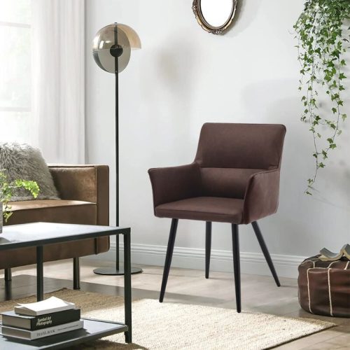 Ebern Esszimmerstühle 2er-Set, braun