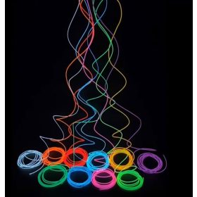  OneLED Auto-LED-Streifen, schneidbares LED-Licht, USB-Aufladung, 2m (Eisblau)