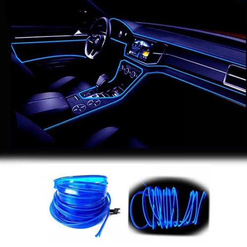 OneLED Auto-LED-Streifen, schneidbares LED-Licht, USB-Aufladung, 3m (blau)