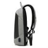 Philly Active-Wear USB-Lade-Laptop-Rucksack (Grau)