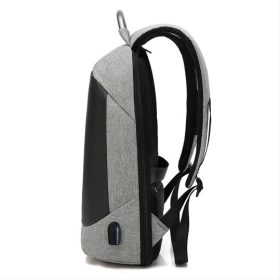 Philly Active-Wear USB-Lade-Laptop-Rucksack (Grau)