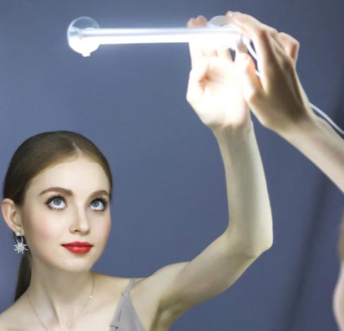 Seventybeauty Mirror LED-Kosmetiklampe (30 cm)