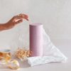 Rosa Make-up-Pinsel-Set mit Aufbewahrung