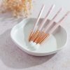 Rosa Make-up-Pinsel-Set mit Aufbewahrung