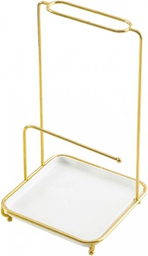 Tisch-Schmuckständer 16, 5x 28 cm, 2Stück (Gold-Weiß)
