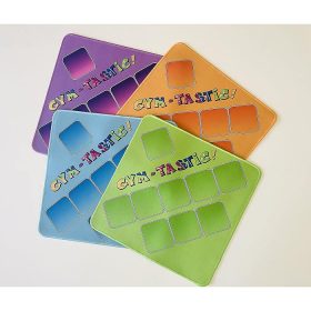 Gym-Tastic Mauspad 28x28cm (Blau)