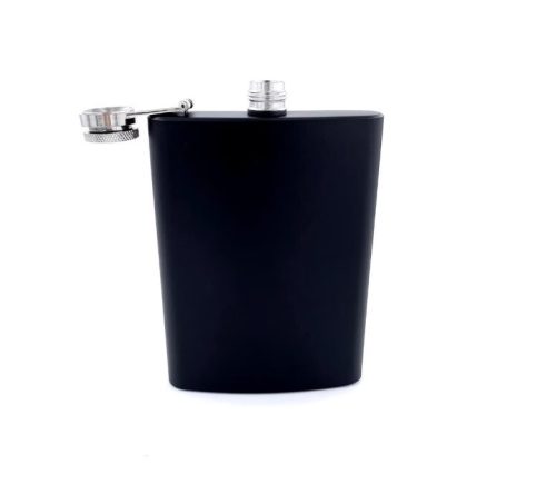 OEM Edelstahlflasche, 250 ml, schwarz