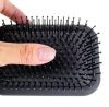 Soft-Touch-Luftpolsterkamm (mit weißer Beschriftung)