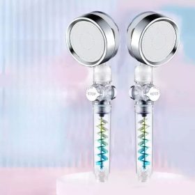 BLux Wellness-Duschkopf mit Doppelpropeller
