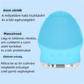 BShy TP2 Elektrisches Gesichtsmassagegerät (Hellblau)