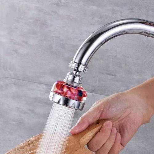 BLux Wasserspararmatur für Waschbecken kurz (Rot)