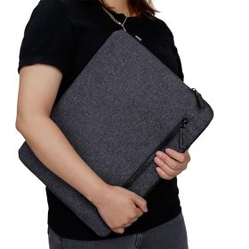  Eono Persönliche Laptoptasche für 14-Zoll-Laptops (Dunkelgrau)