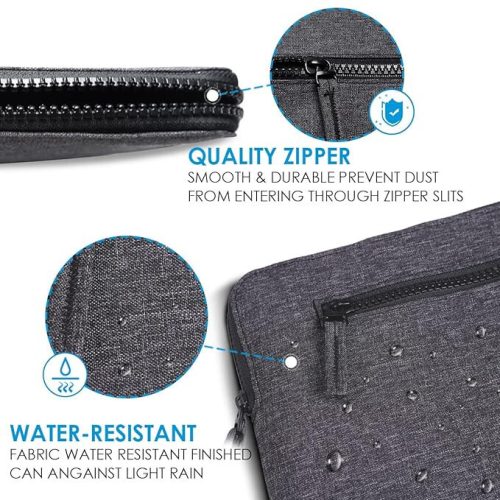 Eono Persönliche Laptoptasche für 14-Zoll-Laptops (Dunkelgrau)