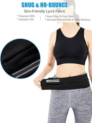 Gisdancz Laufgürteltasche (Schwarz)