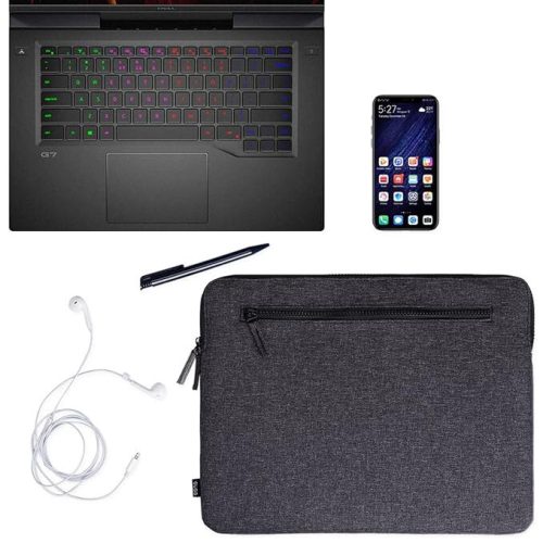 Eono Persönliche Laptoptasche für 15,6-Zoll-Laptops (Dunkelgrau)