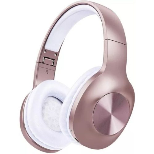 LETSCOM H10 Bluetooth-Kopfhörer – Over-Ear, 100 Stunden Akkulaufzeit – Roségold
