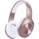 LETSCOM H10 Bluetooth-Kopfhörer – Over-Ear, 100 Stunden Akkulaufzeit – Roségold