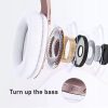 LETSCOM H10 Bluetooth-Kopfhörer – Over-Ear, 100 Stunden Akkulaufzeit – Roségold