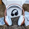 LETSCOM H10 Bluetooth-Kopfhörer – Over-Ear, 100 Stunden Akkulaufzeit – Roségold