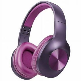   LETSCOM H10 Bluetooth-Kopfhörer – Over-Ear, 100 Stunden Akkulaufzeit – Lila