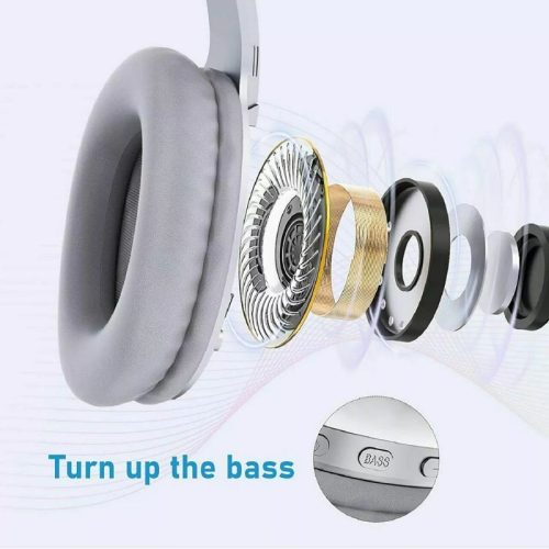 LETSCOM H10 Bluetooth-Kopfhörer – Over-Ear, 100 Stunden Akkulaufzeit – Schwarz
