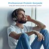 LETSCOM H10 Bluetooth-Kopfhörer – Over-Ear, 100 Stunden Akkulaufzeit – Schwarz