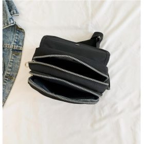 Modische Mini Trendy Square Bag (Schwarz)